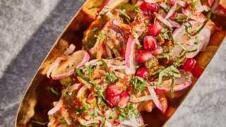 This is a photo of a dish from new Indian restaurant, Manthan, from Chef Rohit Ghai.