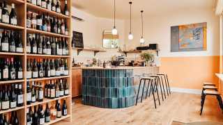 This is a photo of the bar at Hector's, Broadway Market.