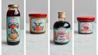 An image of the four-product selection of Chinese sauces from Poon's