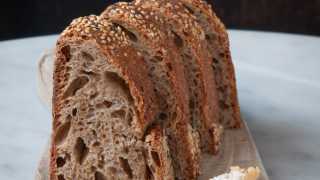 This is a photo of Oklava's Date Butter and Bread