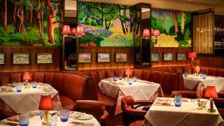 The is a photo of The Colony Grill Room.