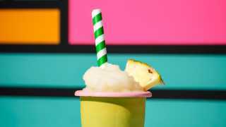 This is an image of the Lahpet slushy at Pastaio