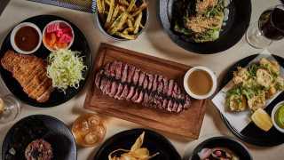 A colour image of a Dexter Beef rump at "MU"