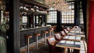 Colour image of the dining room at The Chelsea Pig