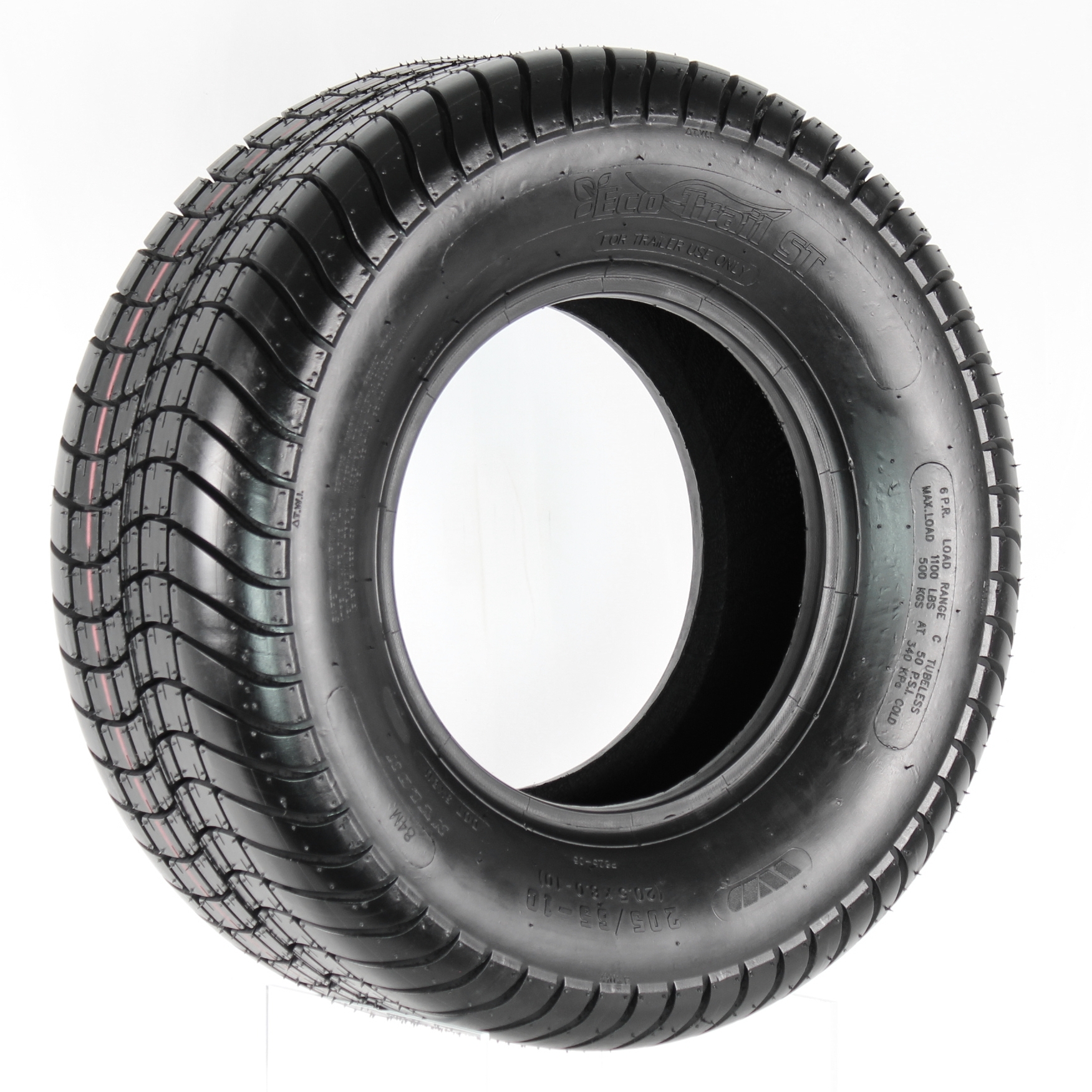 EcoTrail 205/6510C Bias Trailer Tire Trailer. Set. Go!