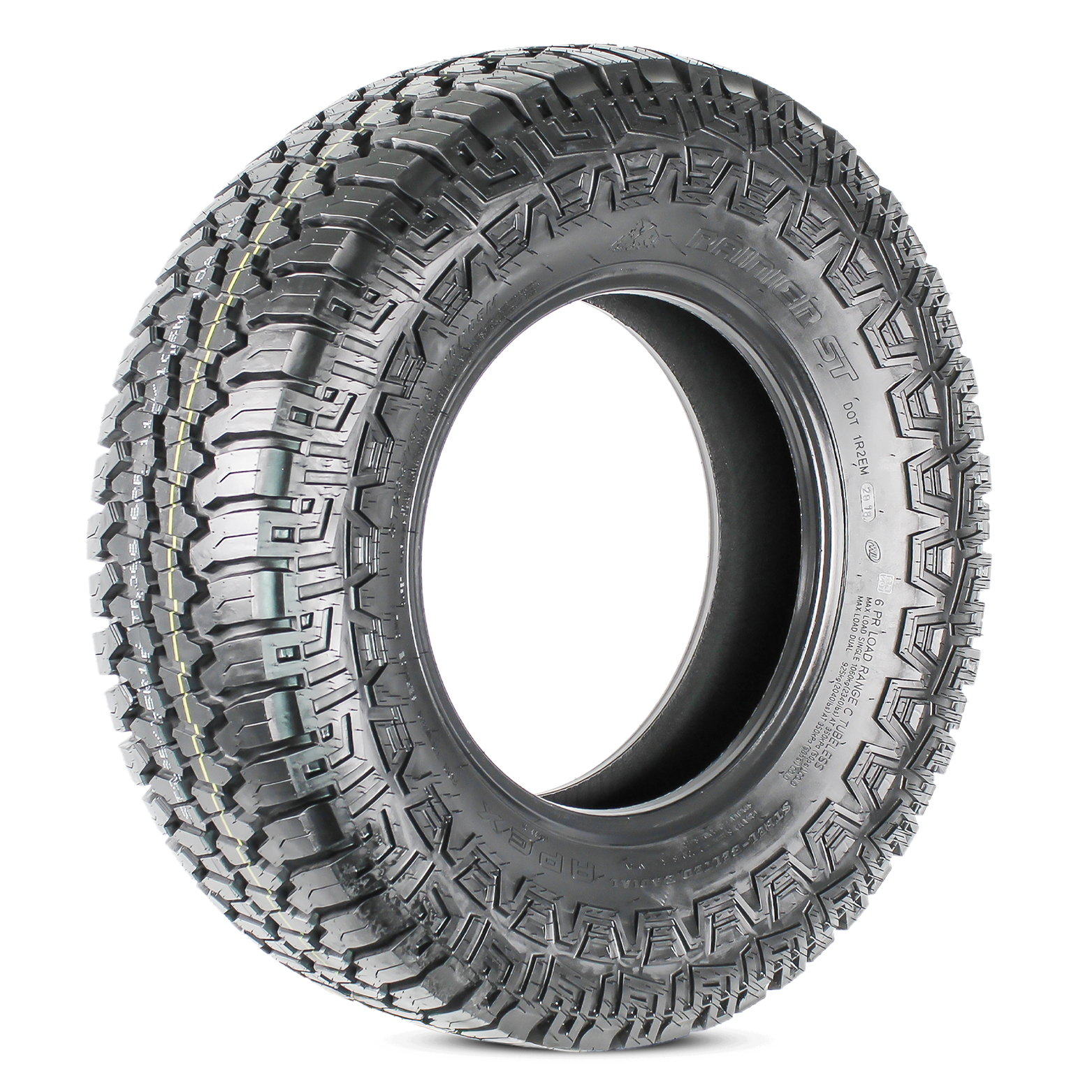 Rainier Apex ST235/75R15C Off-Road Radial Trailer Tire Image