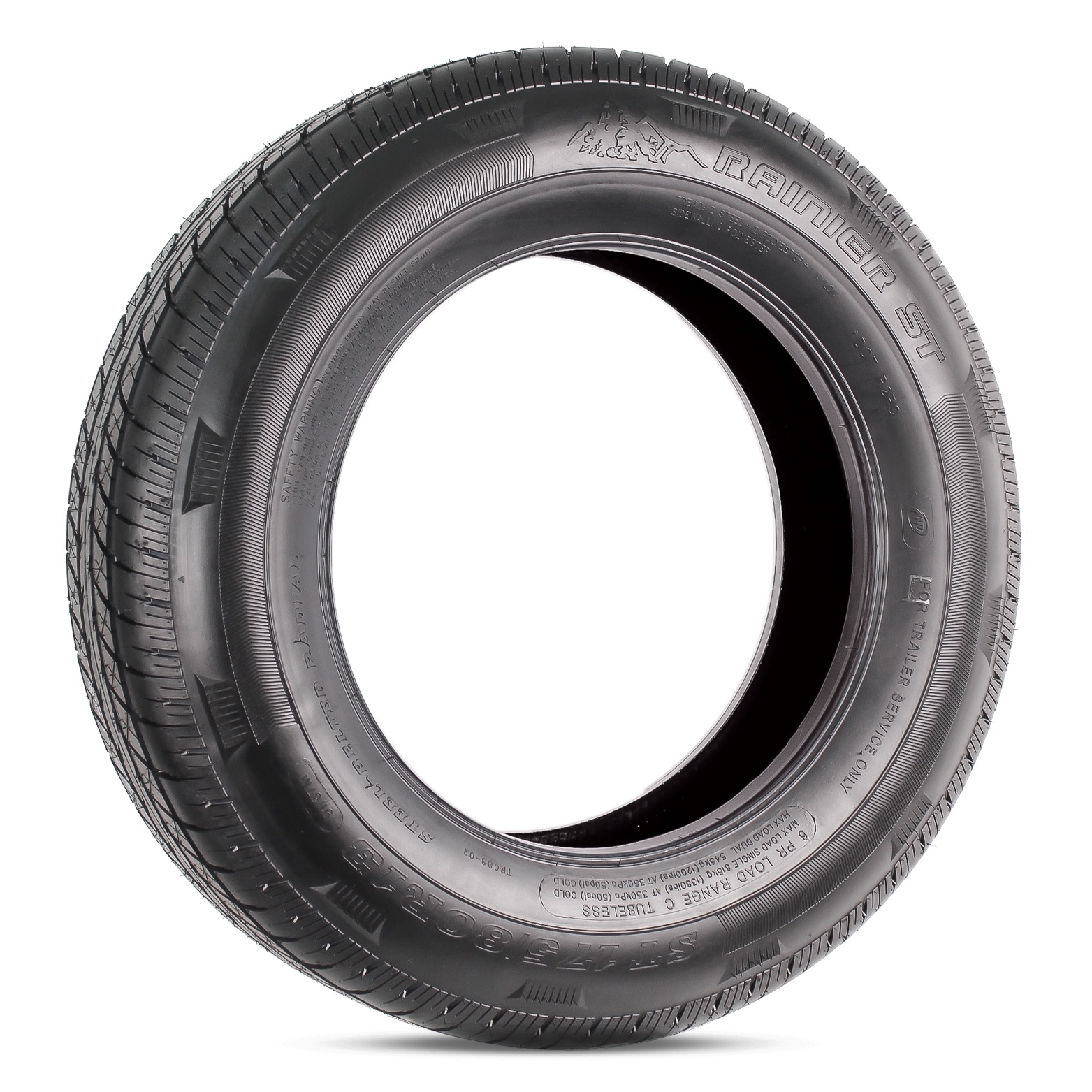 Rainier ST175/80R13 LRC 6-Ply Radial Trailer Tire | Trailer. Set. Go!