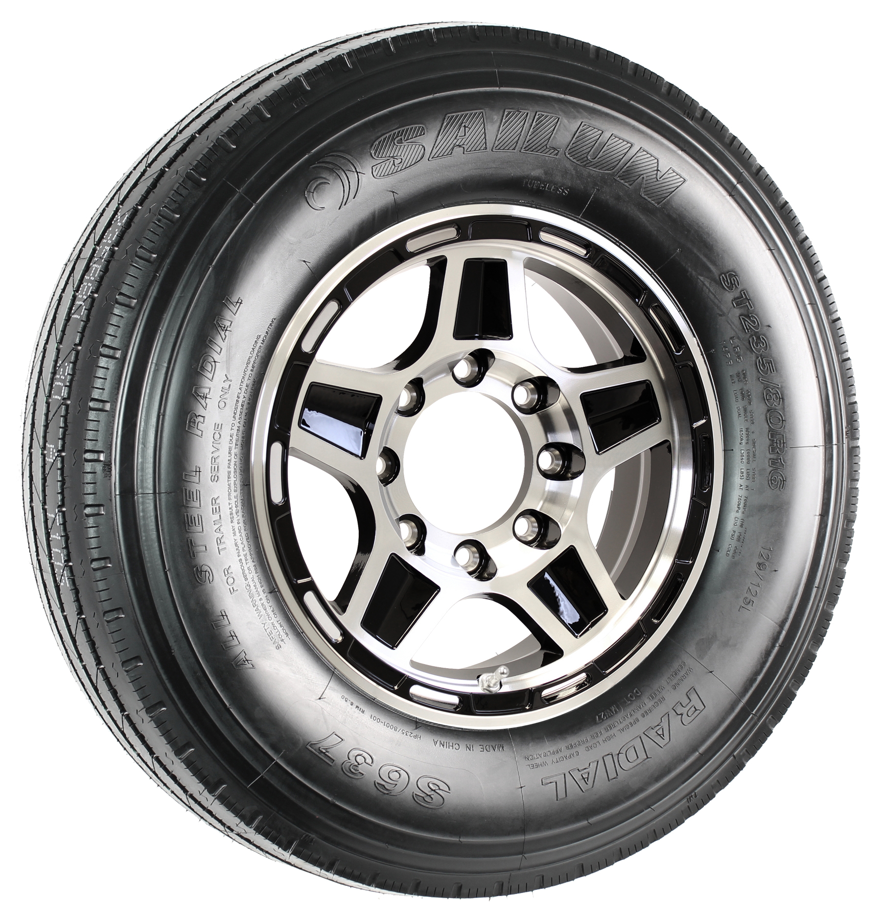 Sailun ST235/80R16 LRG Radial Tire On 16” 8Lug A1411, 47 OFF