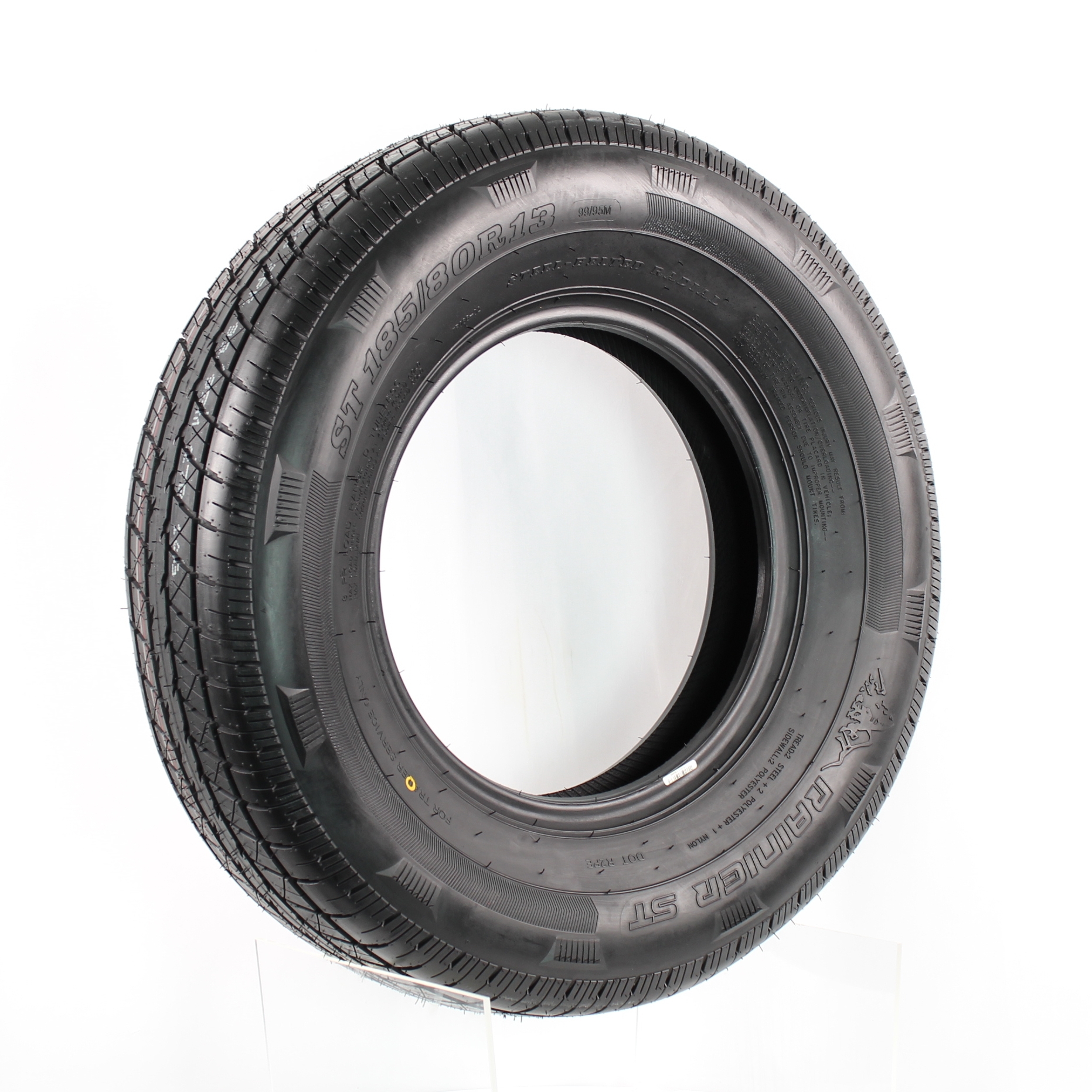 Rainier ST185/80R13 LRD 8-Ply Radial Trailer Tire | Trailer. Set. Go!