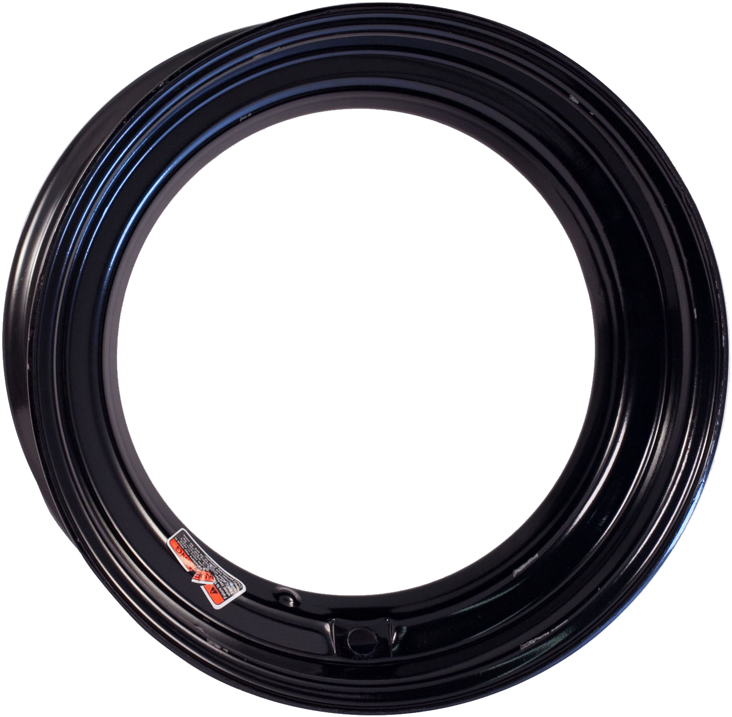 14.5” Black MH Open Center Steel Trailer Wheel | Trailer. Set. Go!