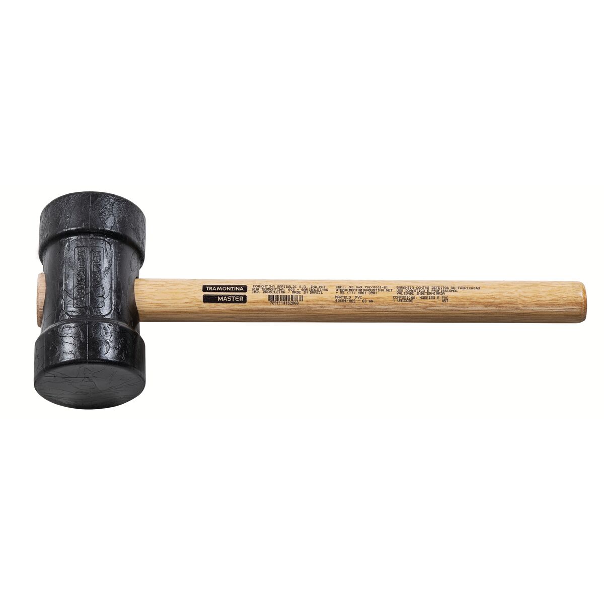 MARTELO TIPO BORRACHA 60 MM
