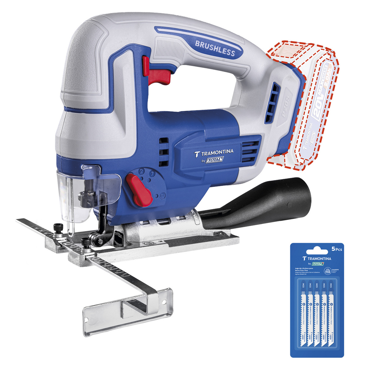SERRA TICO-TICO 20V 3000 RPM BL S/B