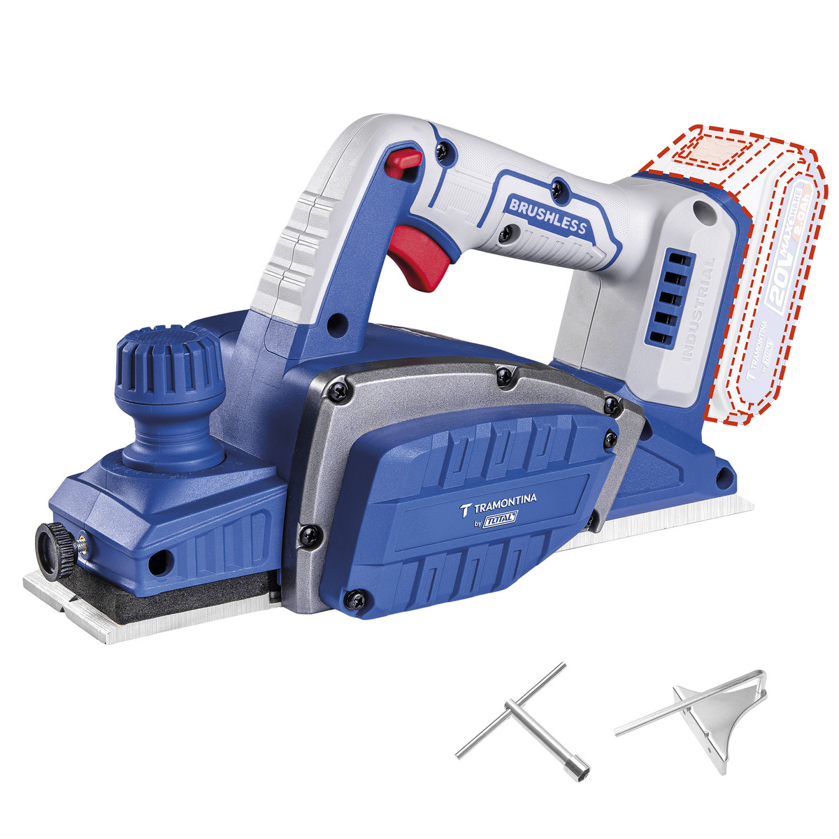 PLAINA 20V 14000 RPM BL S/BAT
