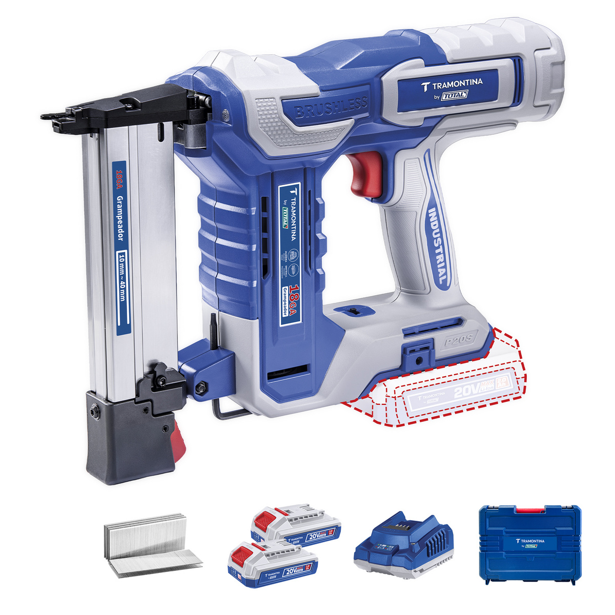 GRAMPEADOR 20V 40MM C/2BAT