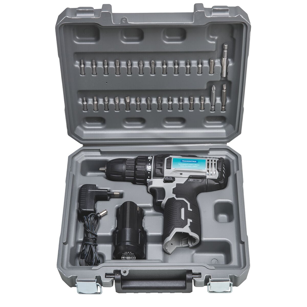 PARAFUSADEIRA A BATERIA 10,8V 30PCS