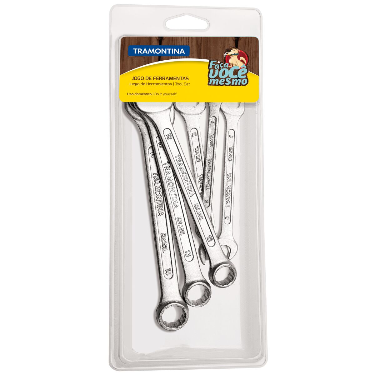 KIT FIXA/COMBINADA 6PCS