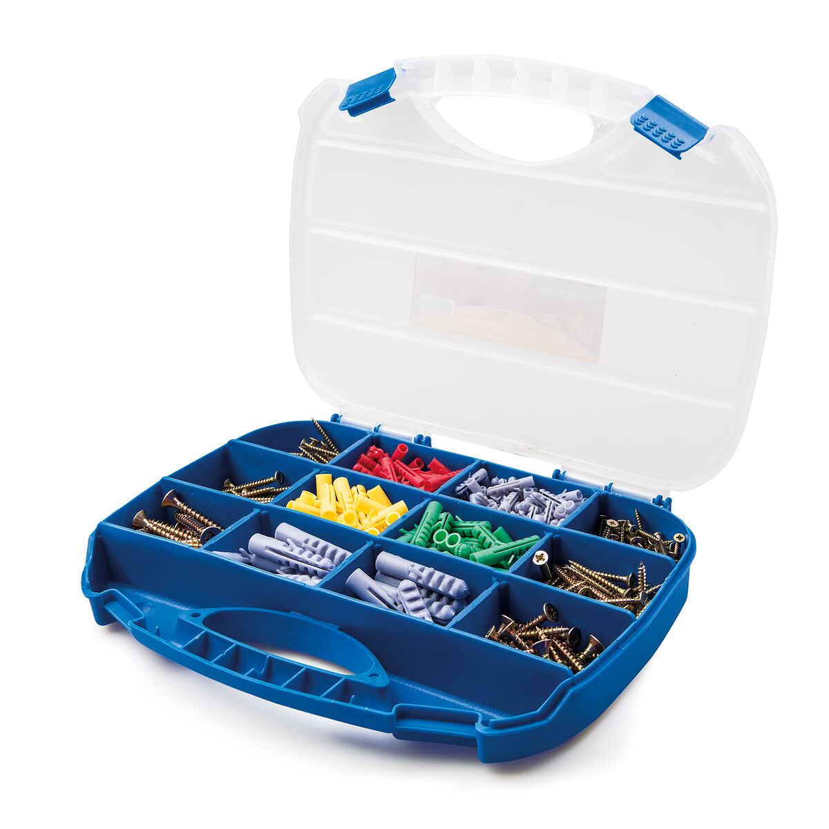 MALETA PARAFUSOS E BUCHAS 385 PCS