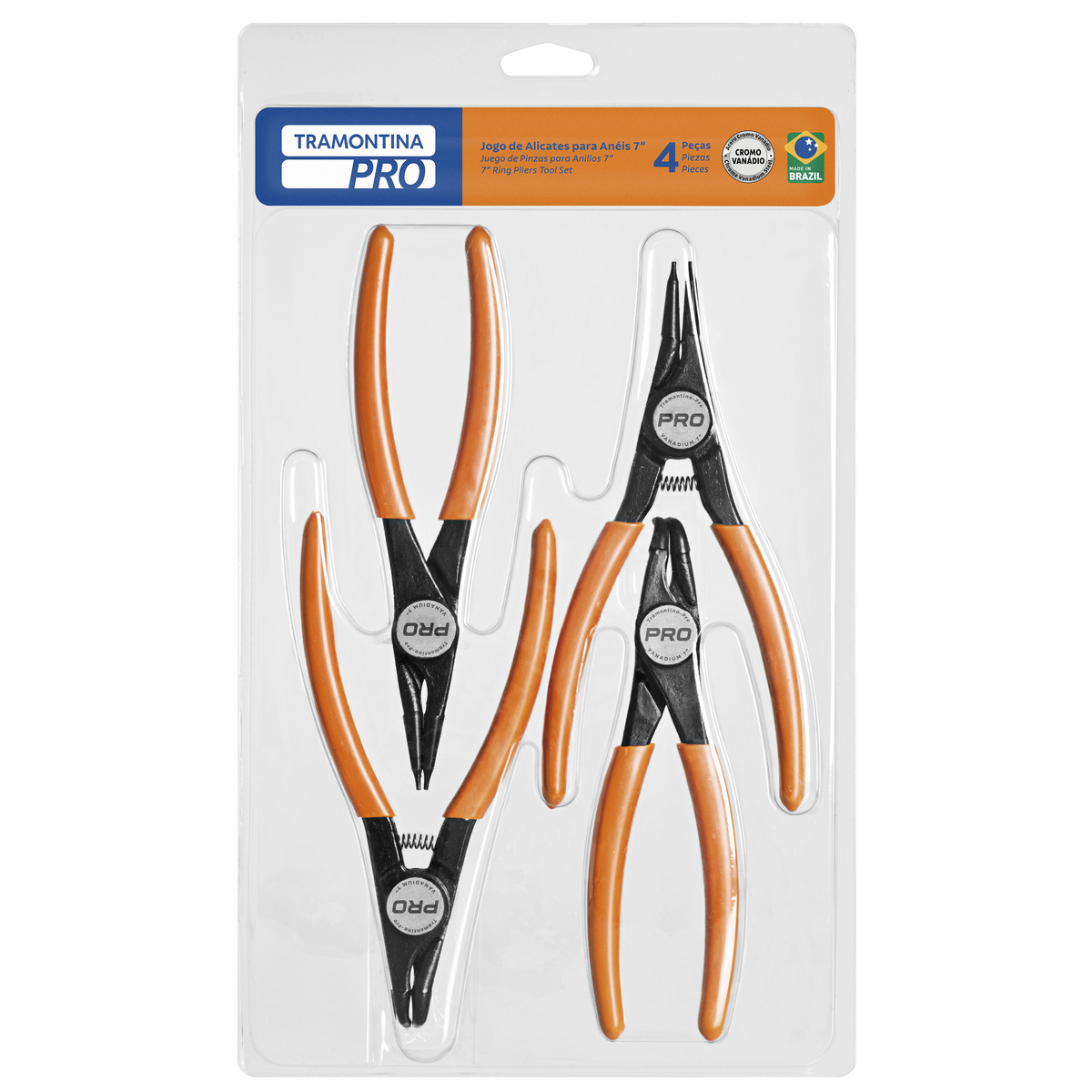 JOGO DE ALICATES P/ANEIS 4PCS