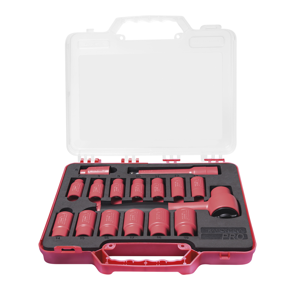 JOGO DE SOQUETES 3/8 IEC 16PCS