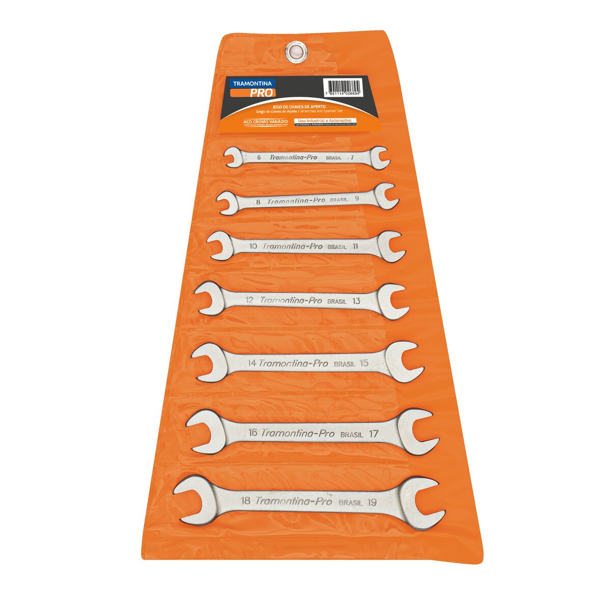 JOGO CHAVES FIXAS 7PCS