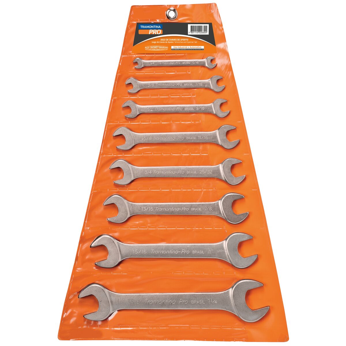 JOGO CHAVES FIXAS 8PCS