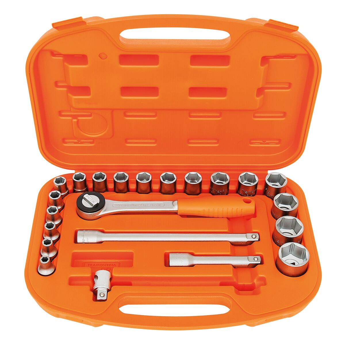 MALETA SOQUETES E ACESS. 1/2" 22PCS