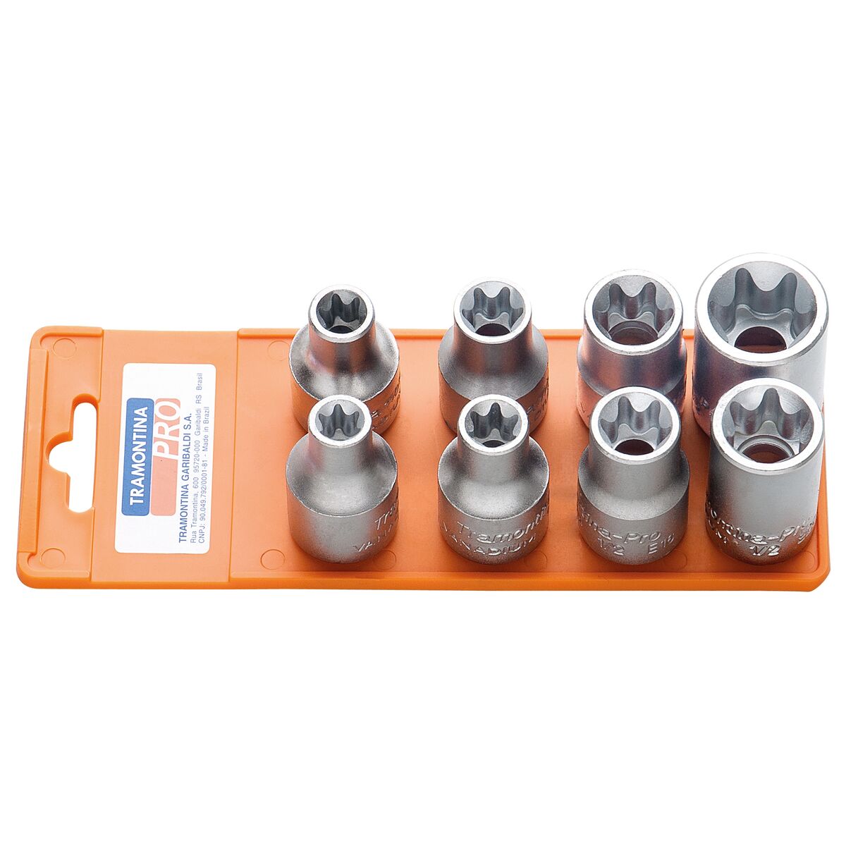 JG. SOQUETE PTA TRAFIX FEMEA 8PCS