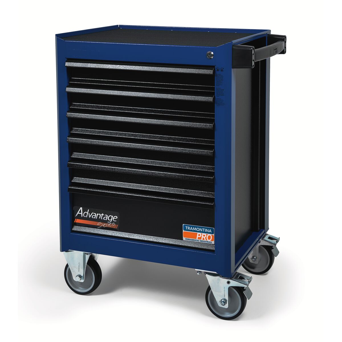 CARRO P/ FERRAMENTAS 6 GAVETAS AZUL