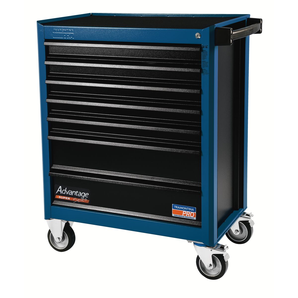 CARRO P/ FERRAMENTAS 7 GAVETAS AZUL