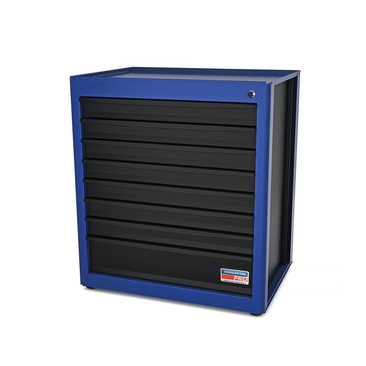 MODULO COM 8 GAVETAS AZUL