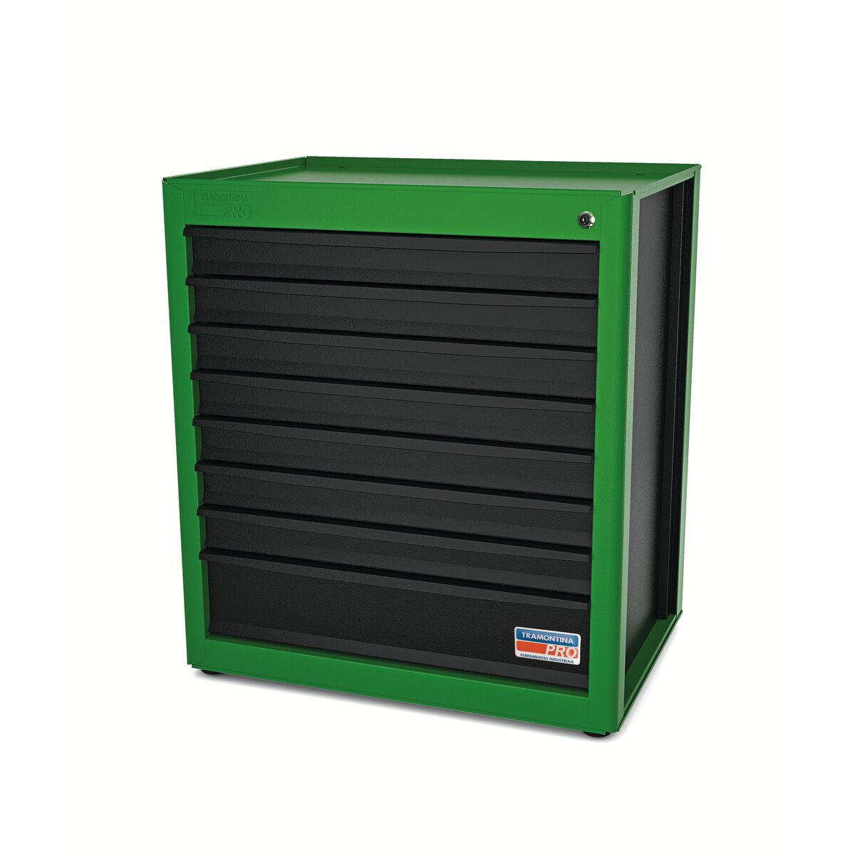 MODULO COM 8 GAVETAS VERDE