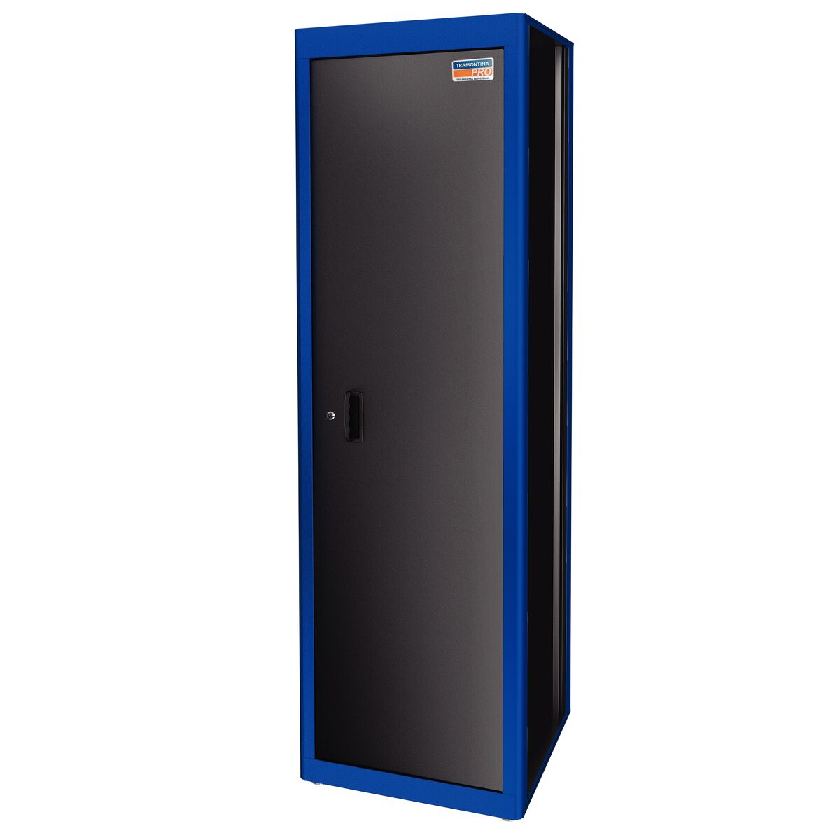 ARMARIO 1 PORTA C/ PRATELEIRAS AZUL