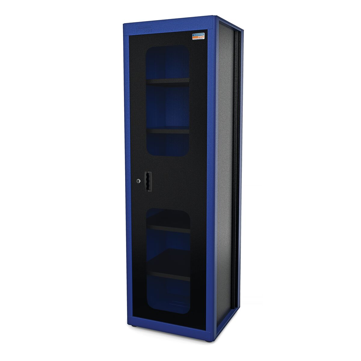 ARMARIO C/ 1 PORTA E VISOR AZUL