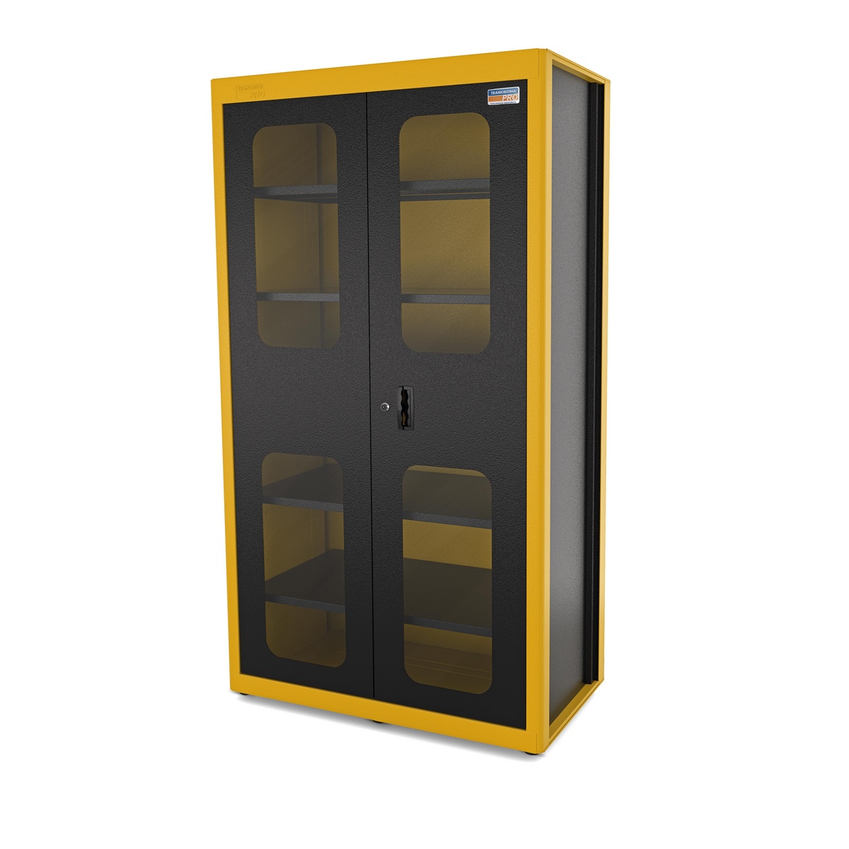 ARMARIO 2 PORTAS C/ VISORES AMARELO