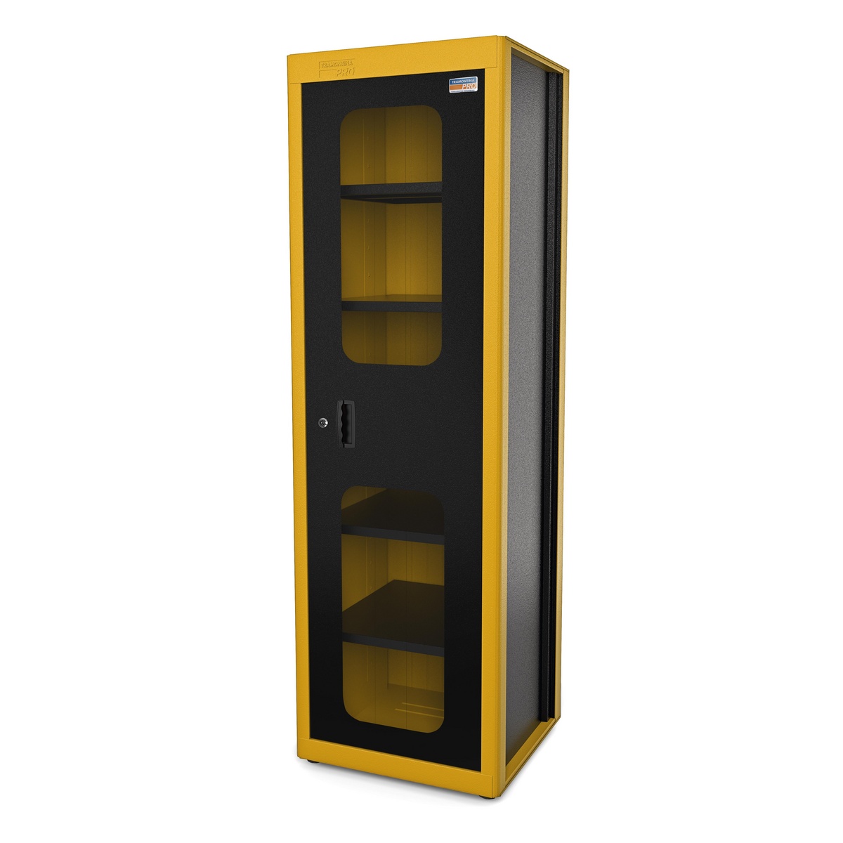 ARMARIO C/ 1 PORTA E VISOR AMARELO