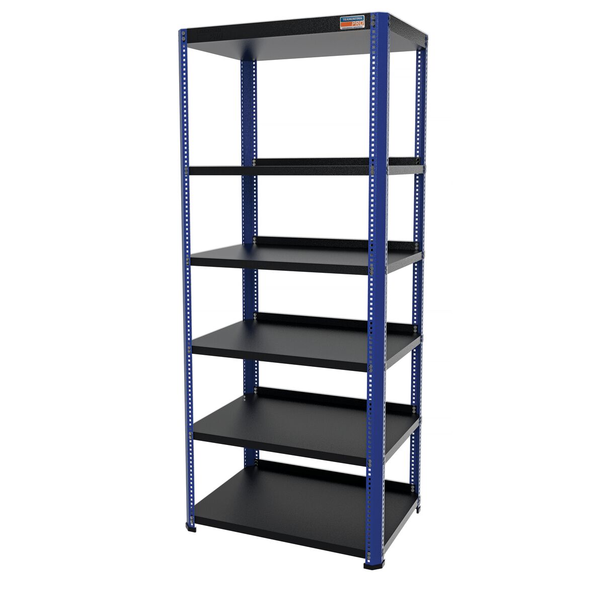 ESTANTE METALICA 6 PRAT. AZUL