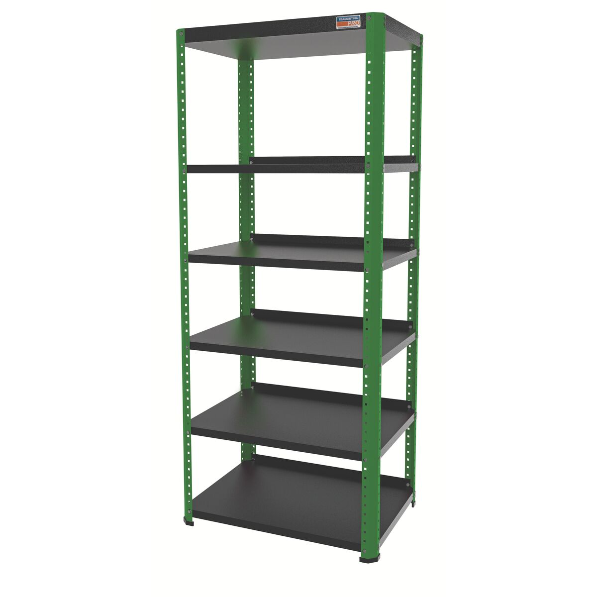 ESTANTE METALICA 6 PRAT. VERDE