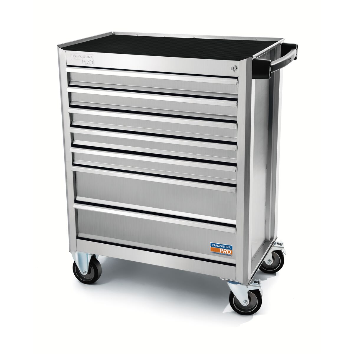 CARRO P/ FERRAMENTAS 7 GAVETAS INOX