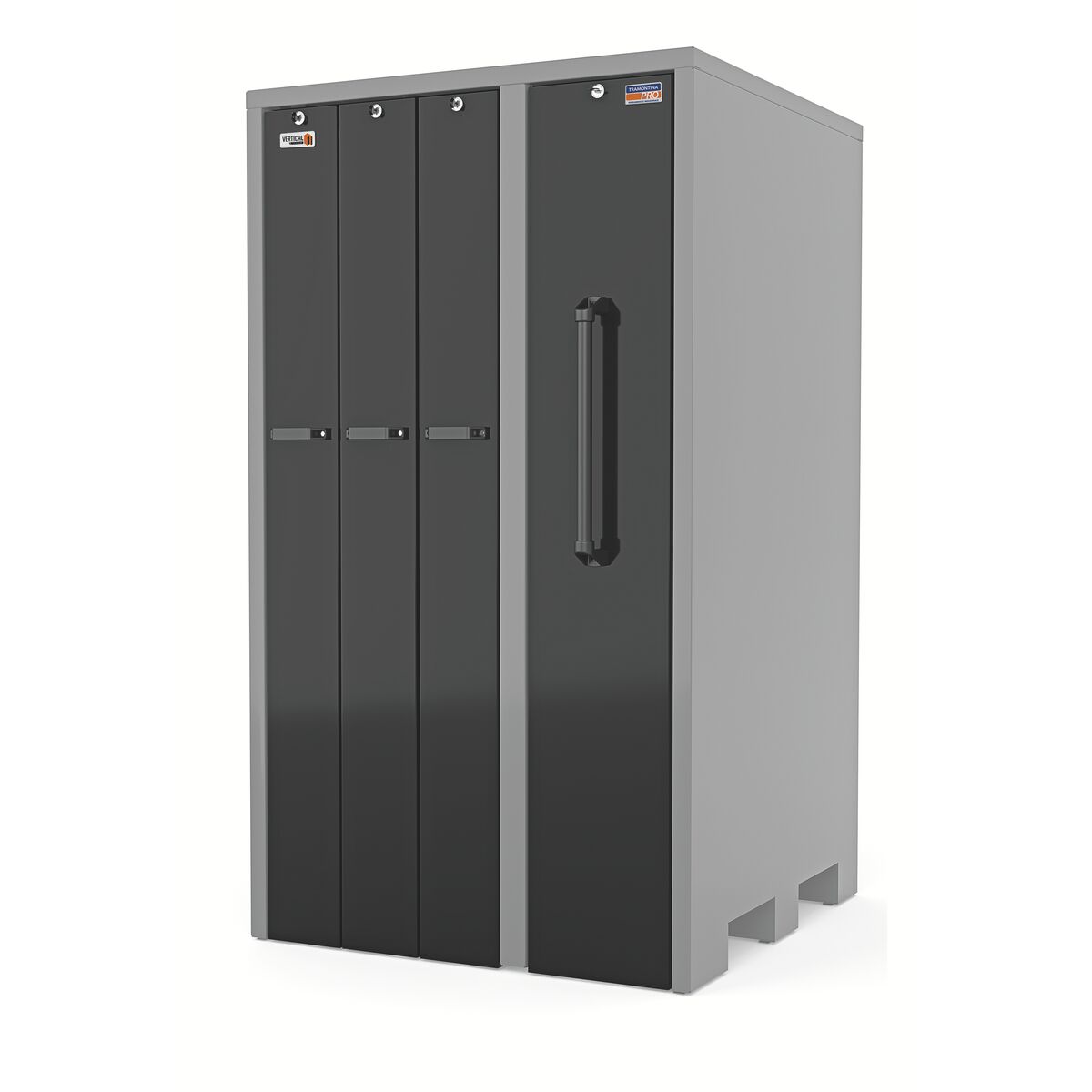 ARMARIO VERTICAL - CINZA