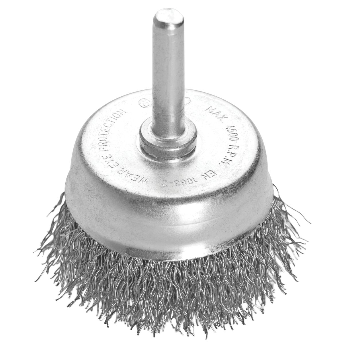 ESCOVA COPO ARAME ONDULADO 2X1/4
