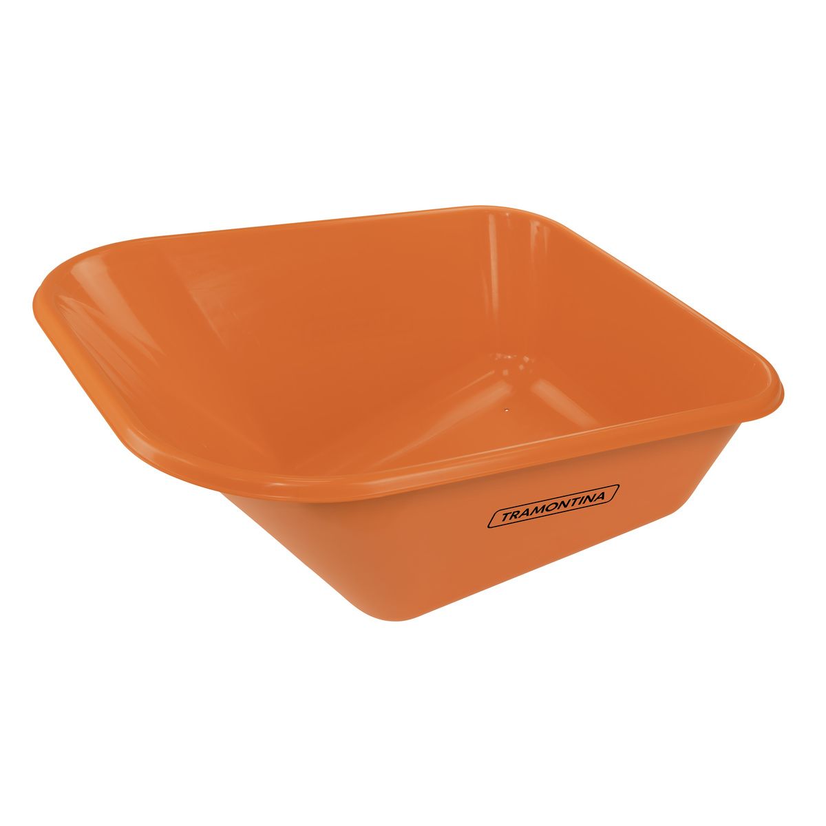 CACAMBA PLASTICA LARANJA 200L