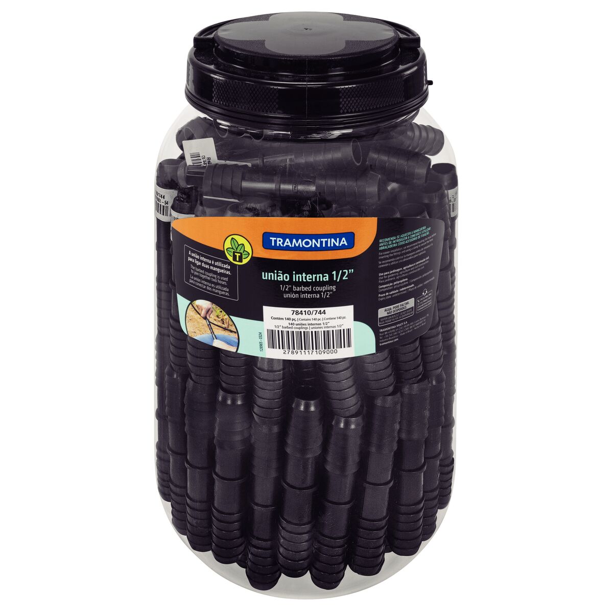 UNIAO INTERNA 1/2 POTE 140PCS
