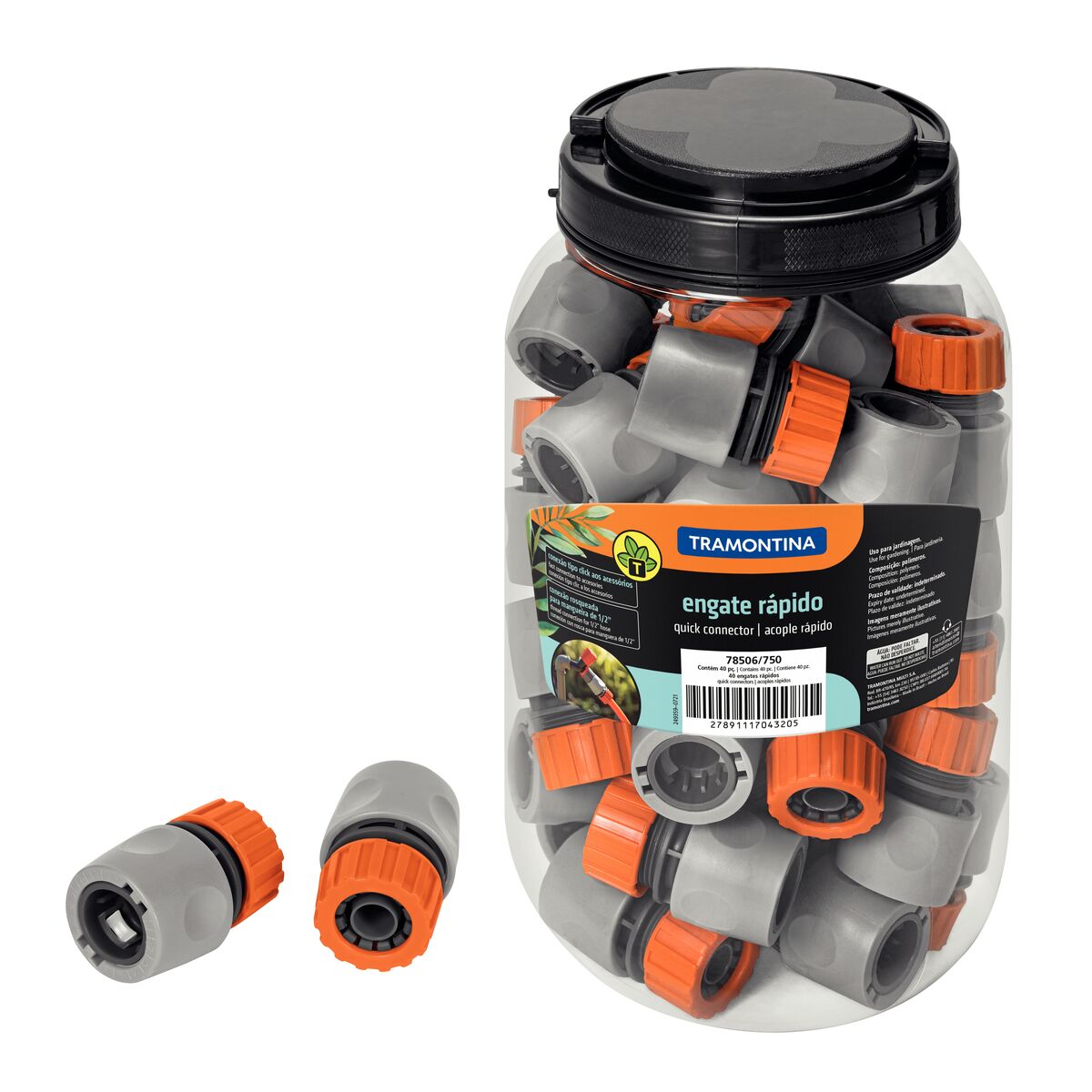 ENGATE RAPIDO JARDIM POTE 40PCS