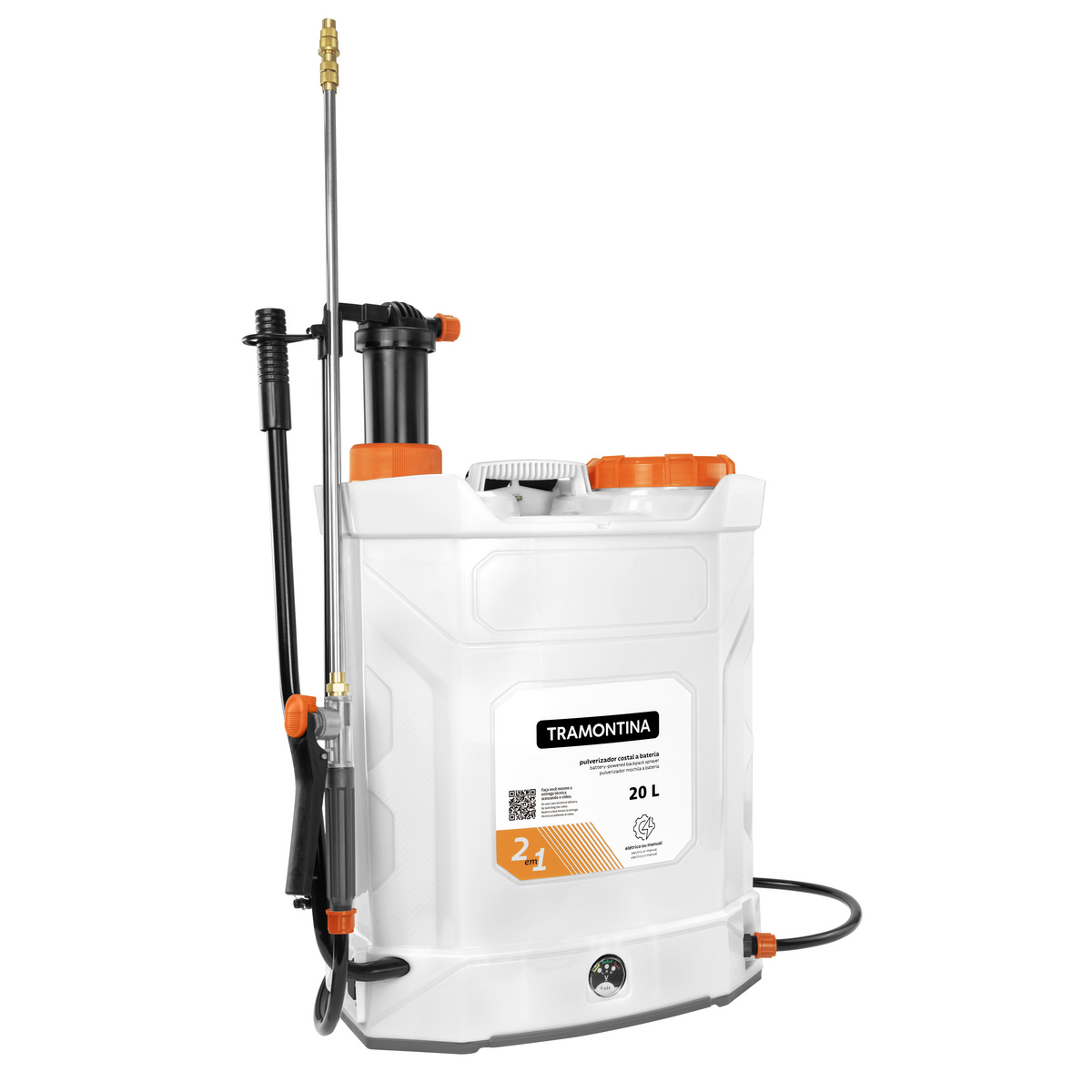PULVERIZADOR COSTAL A BATERIA 20L