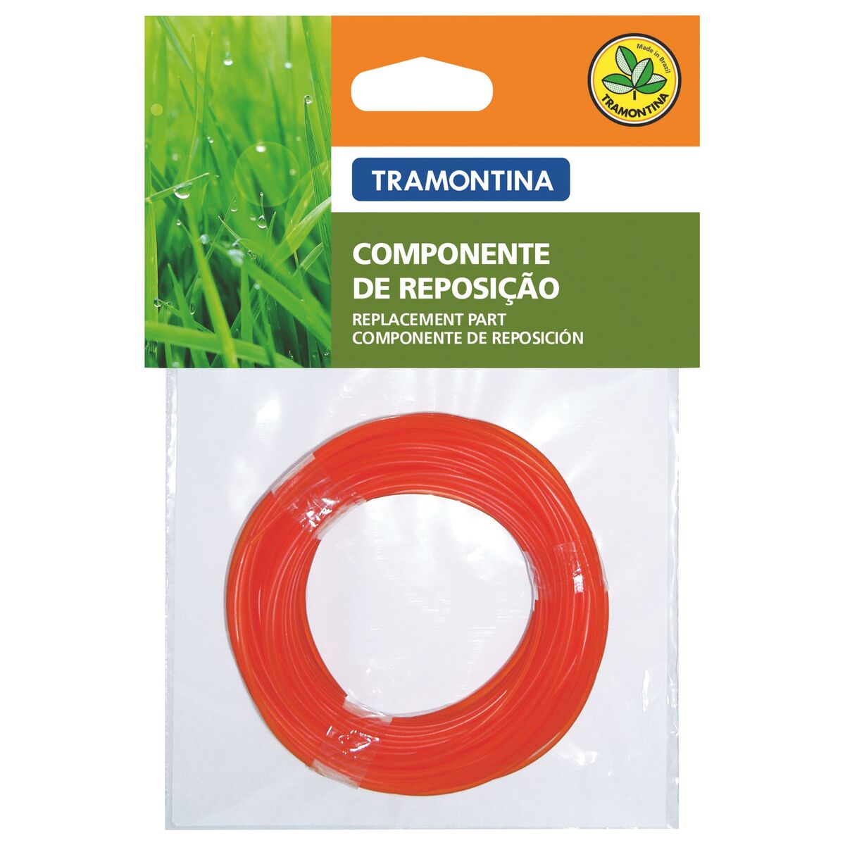 FIO NYLON 2,4MM 12M P/ROCADEIRA