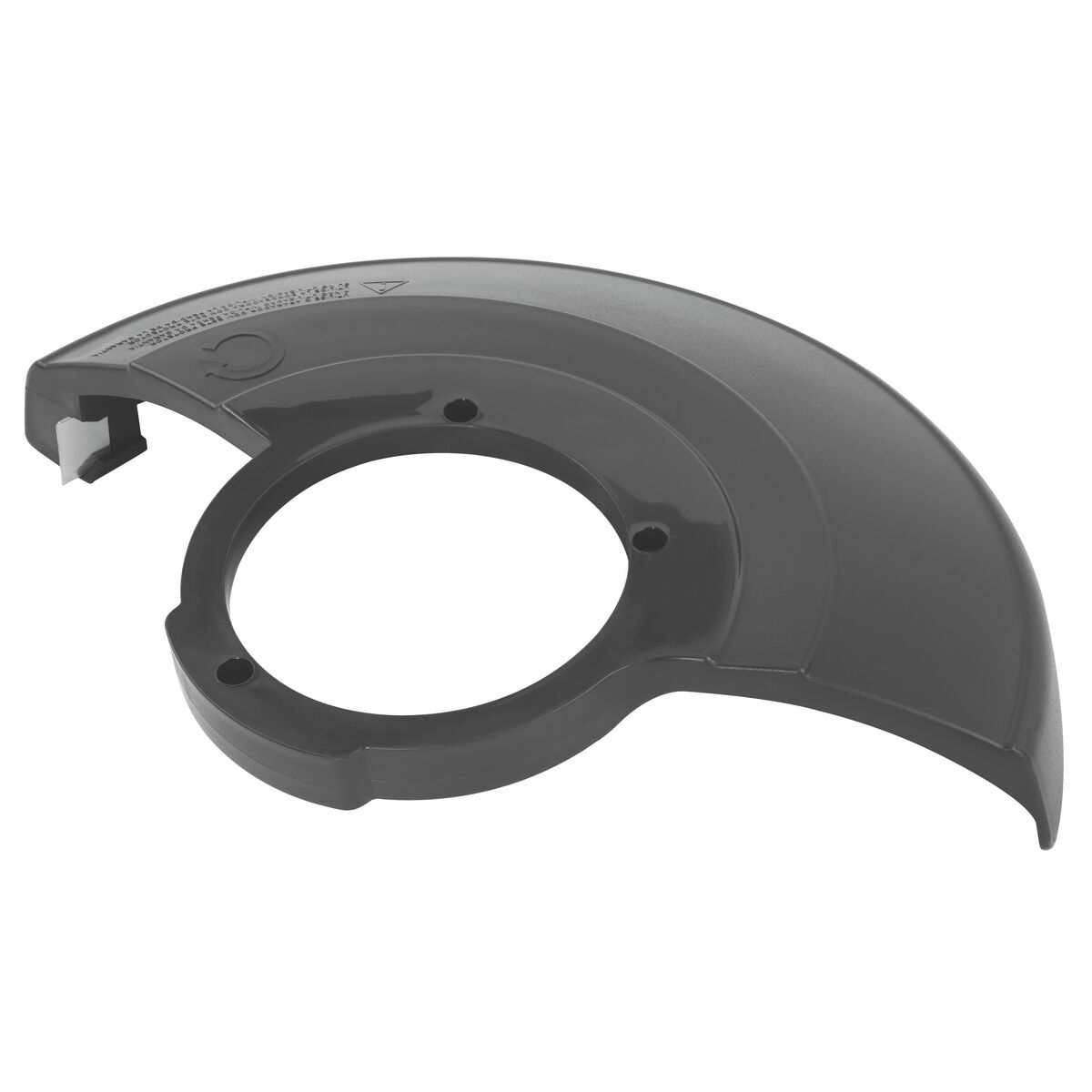 PROTETOR PLASTICO PRETO 28CM