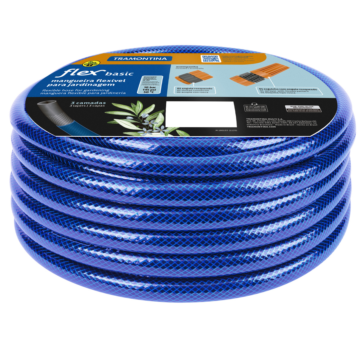 MANGUEIRA JARDIM FLEX AZ C/ENG 25M