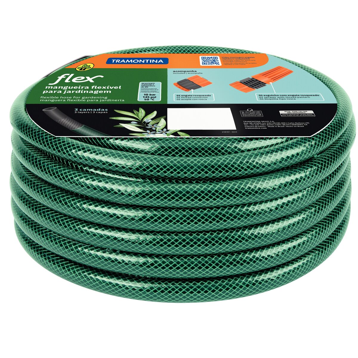 MANGUEIRA JARDIM FLEX ESP C/ENG 25M