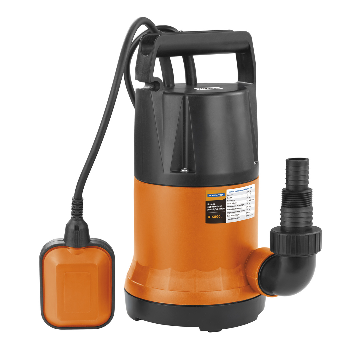 BOMBA SUBMERS AGUA LIMPA 1100W 127V