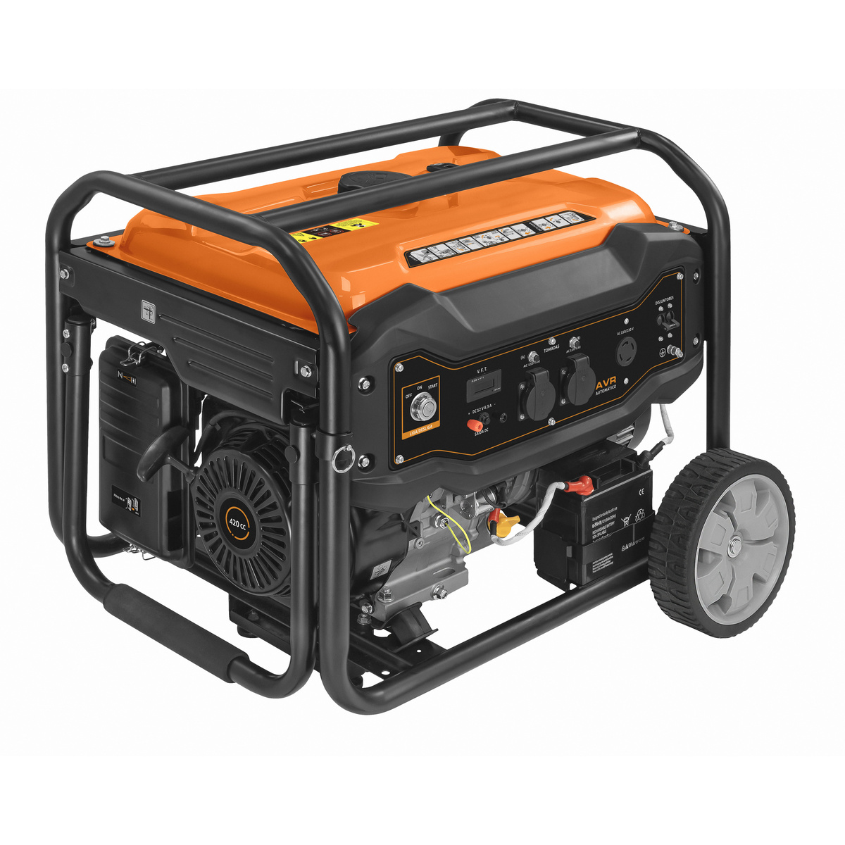 GERADOR ELET GAS GGT 7000E 127/220V